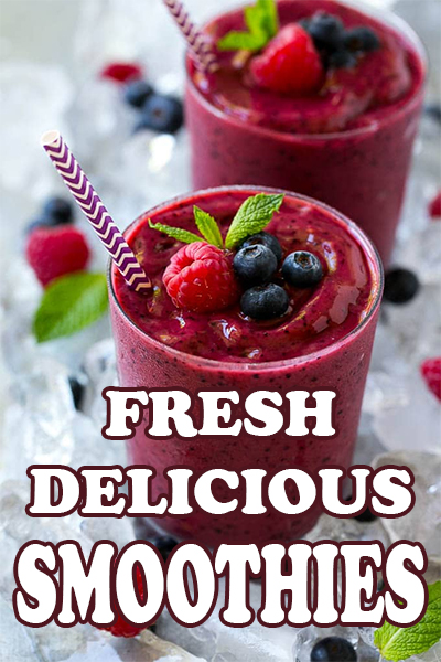 Fresh Delicious Smoothies